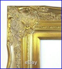 Picture Frame- 24x36 Ornate- Baroque Gold Color- Wood/Gesso- 6996G