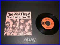 Pink Floyd US 45 Single See Emily Play NM with NM Picture Sleeve 356 Tower Records