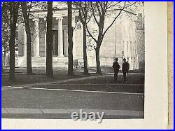 RARE (2) PRINCETON UNIVERSITY PHOTOS Whig and Clio Halls & Marquand Chapel c1893