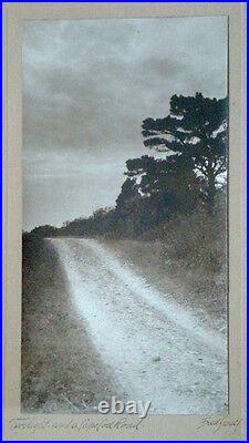 RARE! ANTIQUE Vintage FRED SMALL Signed Photograph of CAPE COD / Buzzards Bay