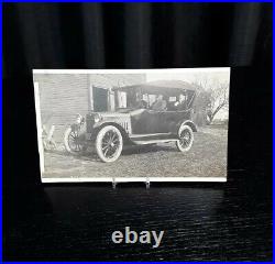 RARE Antique Vintage Photograph Saxon Six Automobile Original Photograph