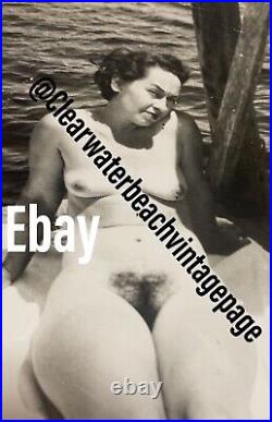 RARE FULMER Estate Collection Vintage Photo Nude Female Naturist Nudists Women