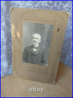 RARE Vintage Antique Cabinet Photo Card Locker Istvan Munkacs Beregszasz man