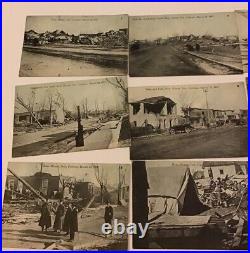 RPPC 50 Antique Vtg Natural Disaster Cyclone Tornado Photo Post Cards 1900s