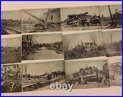 RPPC 50 Antique Vtg Natural Disaster Cyclone Tornado Photo Post Cards 1900s