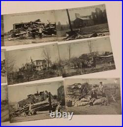 RPPC 50 Antique Vtg Natural Disaster Cyclone Tornado Photo Post Cards 1900s