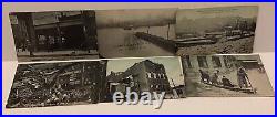 RPPC 50 Antique Vtg Natural Disaster Cyclone Tornado Photo Post Cards 1900s