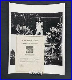 Raquel Welch, Beverly Hills 1981 Vintage Silver Gelatin by Helmut Newton