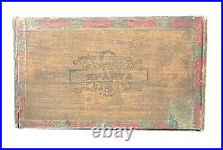 Rare Antique 1928 Chicago Sparta Pro Soccer Team Photo Cigar Box Early Vintage