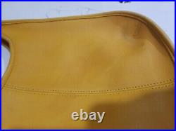 Rare Coach Vintage Ergo Leather Bag Mango Yellow Oval See Photos Free S/H