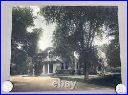 Rare Hand Tinted Frank Davey Architectural Photograph Menlo Park California +