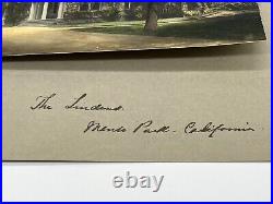 Rare Hand Tinted Frank Davey Architectural Photograph Menlo Park California +