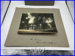 Rare Hand Tinted Frank Davey Architectural Photograph Menlo Park California +