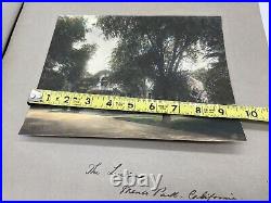 Rare Hand Tinted Frank Davey Architectural Photograph Menlo Park California +