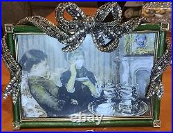 Rare Jay Strongwater antique vintage picture frame 5x7