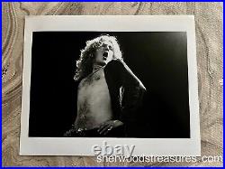 Robert Plant Richard E. Aaron Vintage Led Zeppelin Concert Photo 8 10