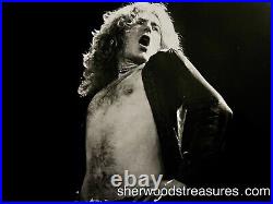 Robert Plant Richard E. Aaron Vintage Led Zeppelin Concert Photo 8 10