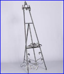 Silver Shabby chic Easel Mirror ART DISPLAY PICTURE WEDDING MENU STAND Large