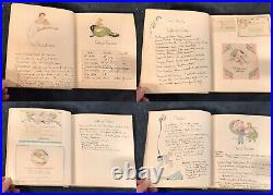 THE MOST AMAZING VTG Antique 1932-1942 Baby Book/photo Album COMPLETE WithPhotos