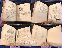 THE MOST AMAZING VTG Antique 1932-1942 Baby Book/photo Album COMPLETE WithPhotos