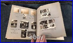 THE MOST AMAZING VTG Antique 1932-1942 Baby Book/photo Album COMPLETE WithPhotos