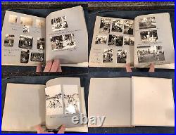 THE MOST AMAZING VTG Antique 1932-1942 Baby Book/photo Album COMPLETE WithPhotos