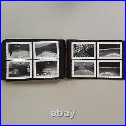 VTG Black & White Photographs Album Collection + Postcards 1936 Travelog Wyoming