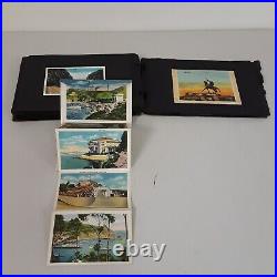 VTG Black & White Photographs Album Collection + Postcards 1936 Travelog Wyoming