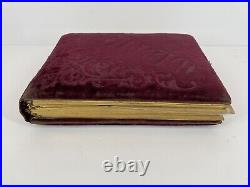 VTG Photo Album With Some Pictures 1800's. Victorian Antique Found As Is