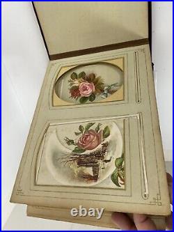 VTG Photo Album With Some Pictures 1800's. Victorian Antique Found As Is