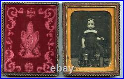 Victorian Child, Vintage Antique Daguerreotype Photo