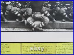 Vintage 1912 Steelton HS Football Team Photograph Antique Steelton, PA. Framed