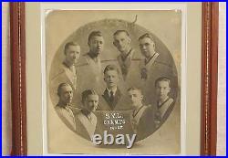 Vintage 1924 S. V. L. Champs High School Basketball Team Photograph Antique PA