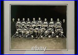 Vintage 1930s Hershey Bears Hockey Team Group Photograph 8x10 Framed Antique