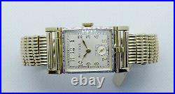 Vintage 1950 Bulova 17j Men's Flip-Top Photo Watch (New Old Stock) Box/Tags