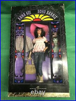 Vintage 2005 GOLD LABEL Anna Sui BOHO Barbie Collector Doll NRFB See Photos
