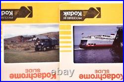 Vintage 35mm Photo slides LOT 520+ Travel World RVs Boats Ships Antiques 1960-80