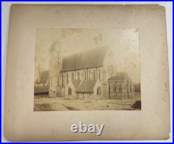 Vintage Albumen Prints Lot Of 20 European Statues Cathederals Etc. Sizes Vary