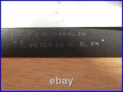 Vintage Antique 1911 Nj Engineer Fischer Auto Road Trip Old Goggles Early Photo