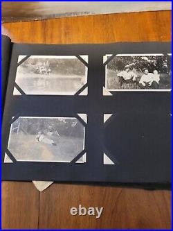 Vintage Antique Black & White Over 140 Press Photos Album