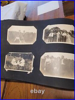 Vintage Antique Black & White Over 140 Press Photos Album