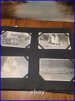 Vintage Antique Black & White Over 140 Press Photos Album