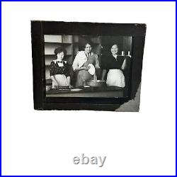 Vintage Antique Glass Slides/Negatives/Photos Frame Collectible 3.5 x 4