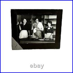 Vintage Antique Glass Slides/Negatives/Photos Frame Collectible 3.5 x 4