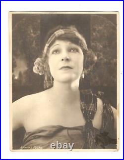 Vintage Antique Hunter & Foster Photo Silent Film Female Actress Marion Albion
