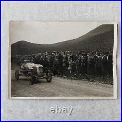 Vintage Antique Racing Car Automobile Photo Photograph Tag AL22E3