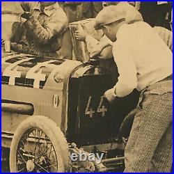 Vintage Antique Racing Car Photo Photograph Print Gelfo Guido Italy