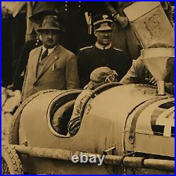 Vintage Antique Racing Car Photo Photograph Print Gelfo Guido Italy