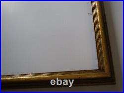 Vintage Antique Wood Carved Frame Art Deco For A Painting Print Photograph Old