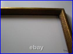 Vintage Antique Wood Carved Frame Art Deco For A Painting Print Photograph Old